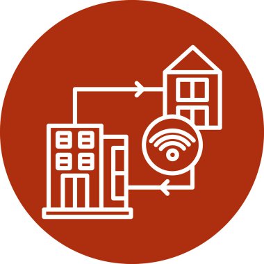 seo modern simgesinin vektör illüstrasyonu