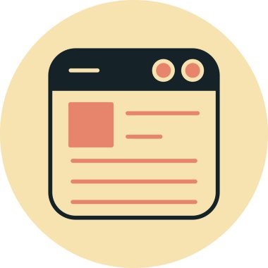 Ağ simgesi. vektör illüstrasyonu