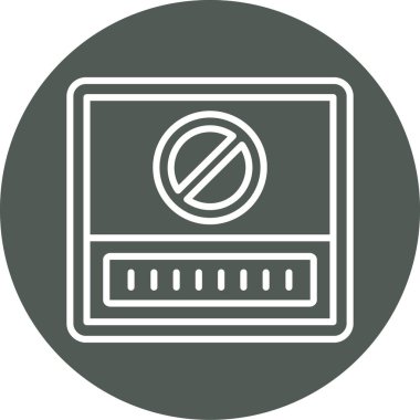 simge vektör illüstrasyonu yok