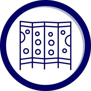 basit çit ağ simgesi tasarımı