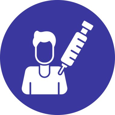 Bir kadın simgesinin vektör illüstrasyonu