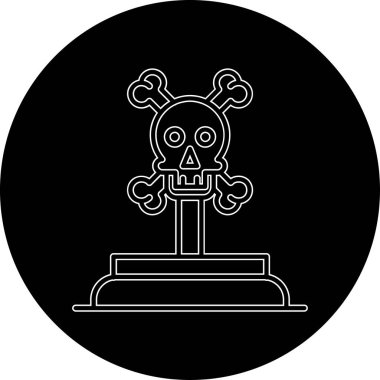 Modern simgenin vektör illüstrasyonu