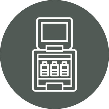 hesaplayıcı hesap makinesi hesap makinesi simgesi dış hat biçiminde