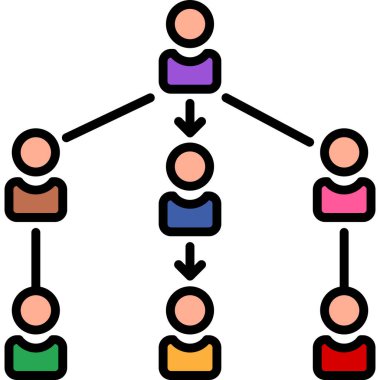 İnsan simgesi, vektör illüstrasyonu