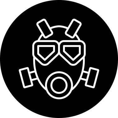 Güvenlik için resimli maske