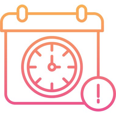 Kronometre simgesi çizimi