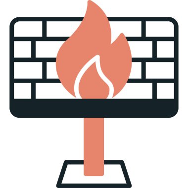 Ateş Ateşi. Basit illüstrasyon