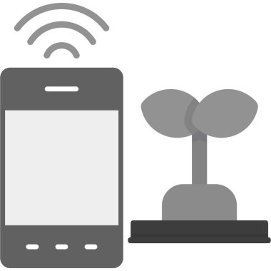 Ağaç simgesinin vektör illüstrasyonu