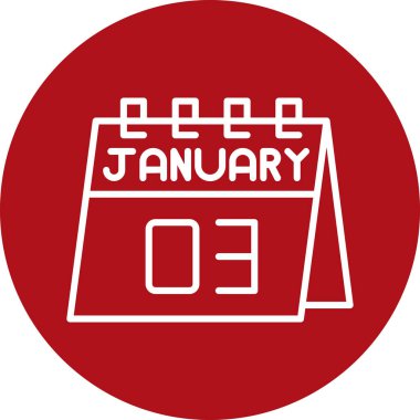 Takvim simgesi, illüstrasyon