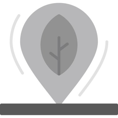 Konum simgesinin vektör illüstrasyonu