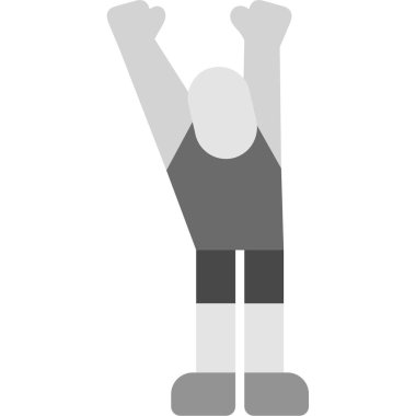 izole futbol oyuncusu tasarımı