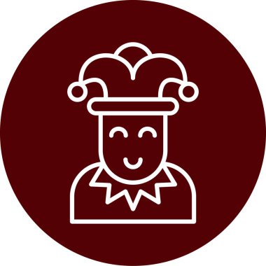 Şef Şapka simgesi, vektör illüstrasyonu