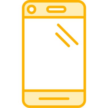 akıllı telefon simgesi vektör illüstrasyonu