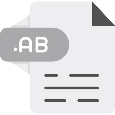 Modern dosya simgesinin vektör illüstrasyon tasarımı