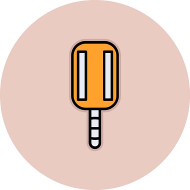 Bir termometre simgesinin vektör çizimi