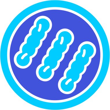 - Şeker. Web simgesi basit illüstrasyon