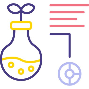 çizgi sihirli değnek simgesi beyaz arkaplanda izole edildi. Yıldız şekilli aksesuar. Sihirli güç. Renkli taslak konsepti. vektör.