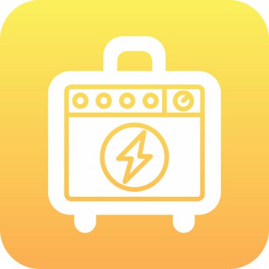 pil simgesi, vektör illüstrasyonu