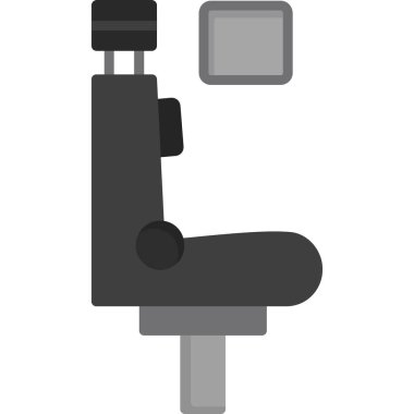 Araba koltuğu vektör simgesi