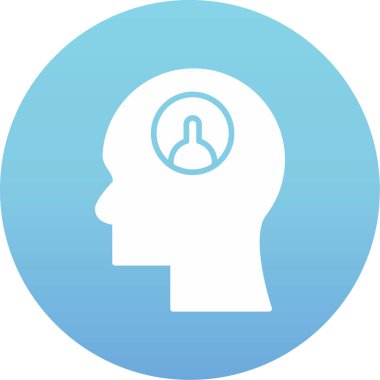 baş simge vektör sembolü