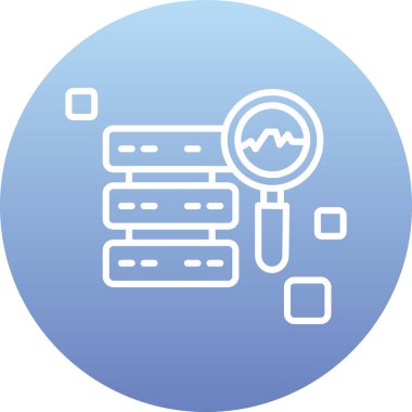 veri analizi. Basit ağ simgesi