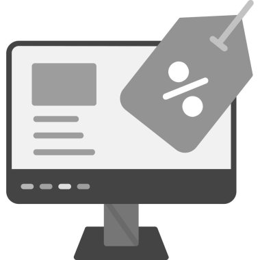 Online Pazarlama vektör simgesi