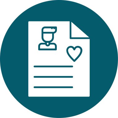 Modern simgenin vektör illüstrasyonu