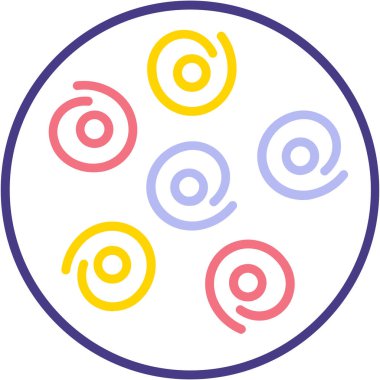 Modern bir simgenin vektör illüstrasyonu