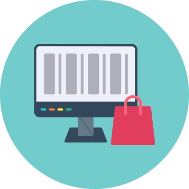 bilgisayar simgesi vektör illüstrasyonu