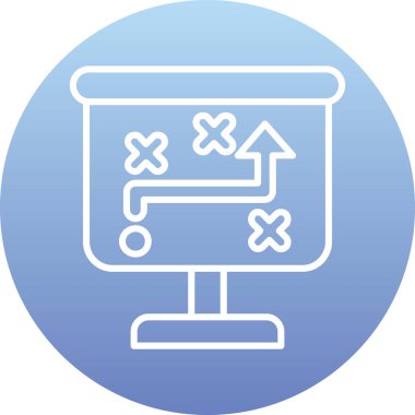 seo modern simgesinin vektör illüstrasyonu