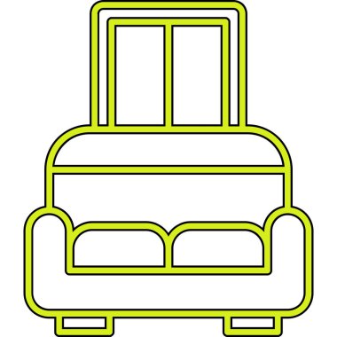 Çizgi film otobüsünün vektör çizimi