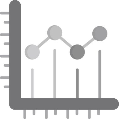 grafik çizelgesi vektör simgesi