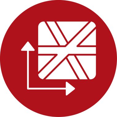 bir okun vektör simgesi