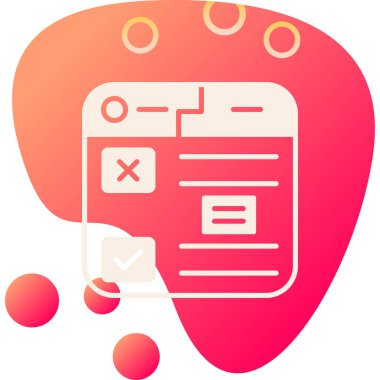 Liste simgesi olan pano