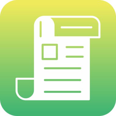 vektör belgesi web simgesi