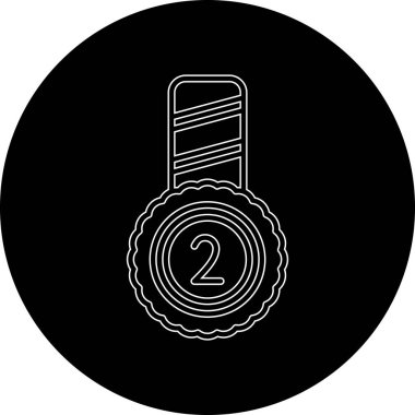 Tek bir b 2 besin simgesinin vektör çizimi