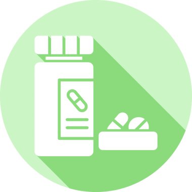 ilaç ve haplar, vektör illüstrasyonu