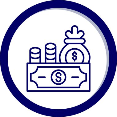 para simgesi vektör illüstrasyonu