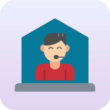 Çağrı Merkezi vektör çizim