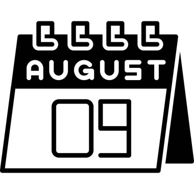 Ağustos 'un 1' i simge tasarımı