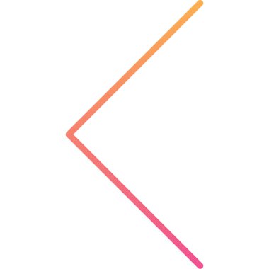 beyaz arkaplanda izole edilmiş ok renk simgesi. vektör illüstrasyonu