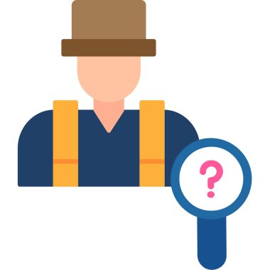 iş arama vektörü illüstrasyon tasarımı