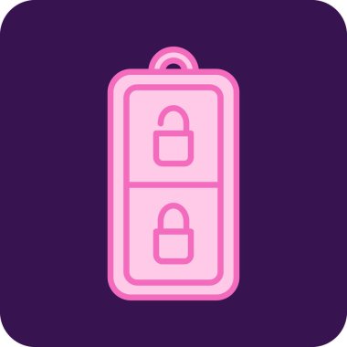 çanta simgesi vektör illüstrasyonu