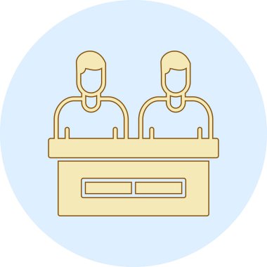 Modern simgenin vektör illüstrasyonu