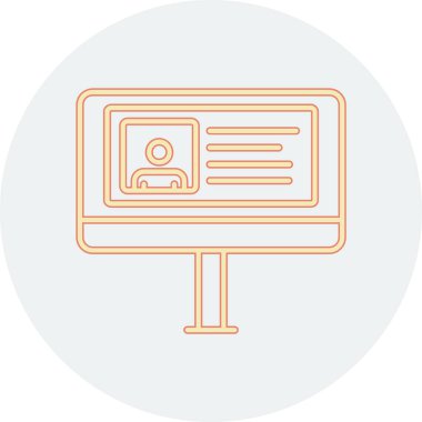 seo modern simgesinin vektör illüstrasyonu