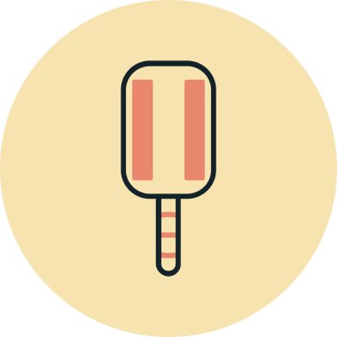 Çizgi film simgesinin vektör çizimi