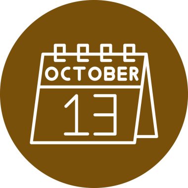 Takvim simgesinin vektör illüstrasyonu