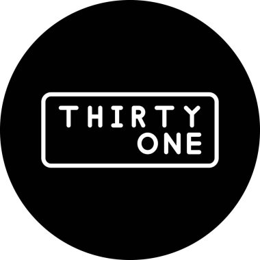 Bu yuvarlak siyah düğmenin bir vektör çizimi