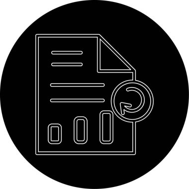 Vektör illüstrasyonu, silo simgesi