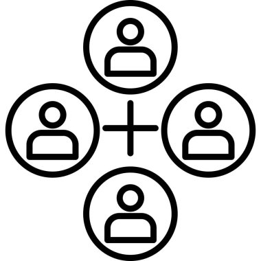 iş simgesi vektör illüstrasyonu